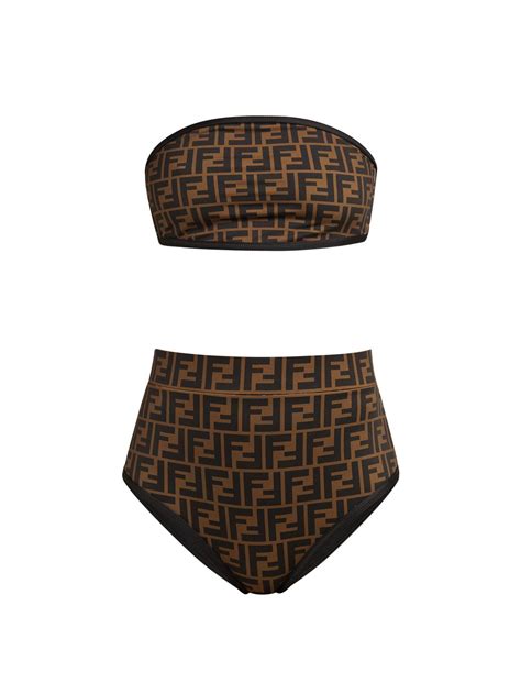 how much is a fendi swimsuit|fendi high waisted bikini.